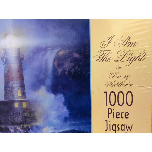 I am the Light by Danny Hahlbohm 1000 Piece 20" x 27" Puzzle, SunsOut New/Sealed - Picture 2 of 7